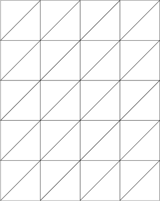 Kaavakuva 1 Lodicula-peiton v&auml;rien suunnittelua varten.